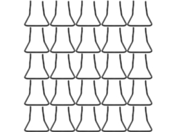 Pacote com 25 Ganchos de Aço Preto com Anel Duplo para Painéis Perfurados, Acessórios de Fixação Resistentes. SFUSHOS