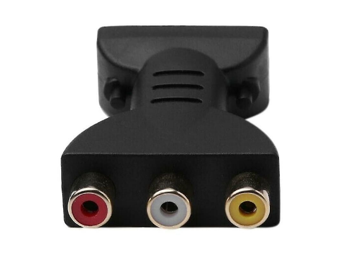 Conectividade Sem Esforço, Adaptador Composto Av Scart Garantindo Vídeo Full Hd 1080p, Design Exclusivo, Estético E Prático, Material Plástico De Cobr