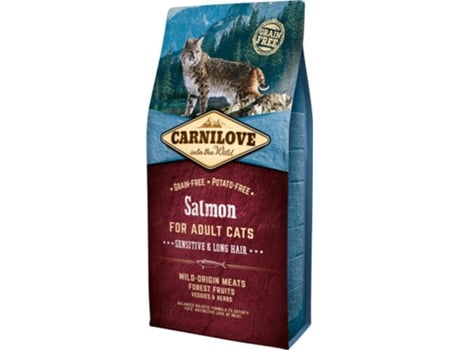 Ração para Gatos CARNILOVE (6 Kg - Seca - Sabor: Salmão)