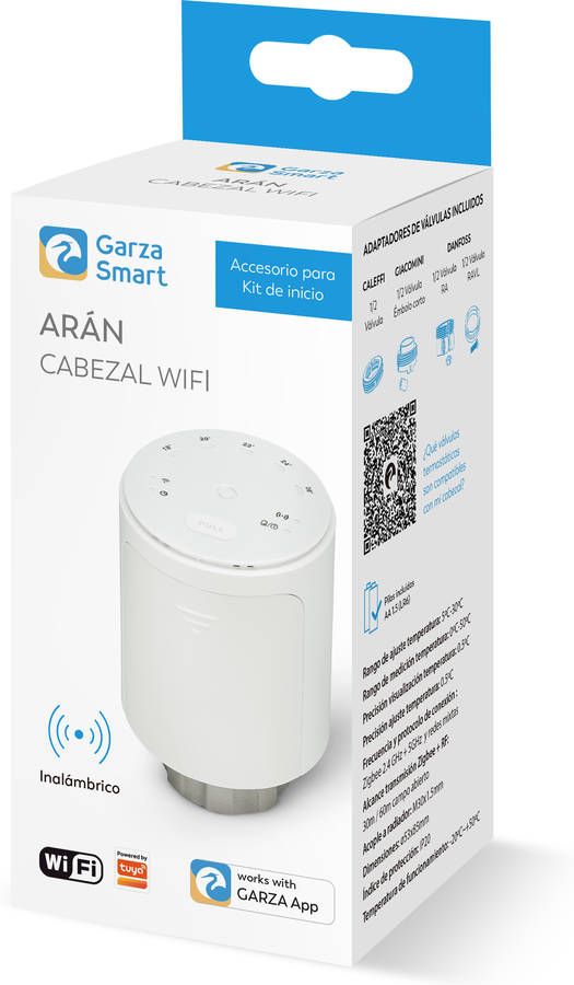 Cabeça GARZA Wi-Fi Arán para Aquecimento Central