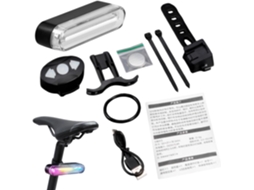 Traseira Para Bicicleta, Para Ciclismo Noturno, Traseiras De Advertência Para Ciclismo Noturno Gokoco