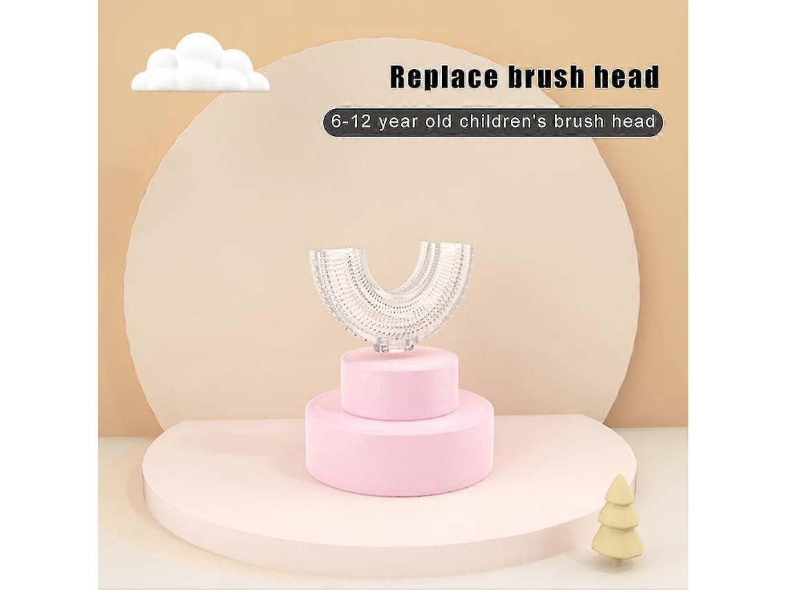 Escova de Dentes Infantil em Formato U para Crianças 2 a 12 Anos, com Limpeza Completa 360°. GOKOCO