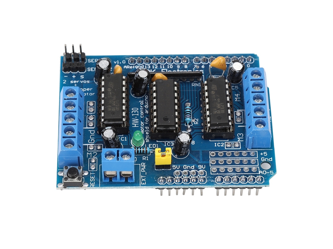 Placa De Expansão De Motor Com Ajuste De Velocidade Pwm Multifuncional