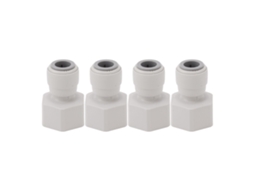 Eyf 4pcs Adaptador Dispenser Barril Cerveja Artesanal Máquina Vinho Plástico Dn10
