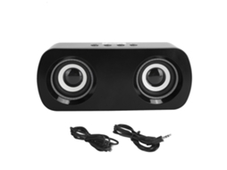 Caixa De Som Bluetooth 5.0 Sada A9 Inteligente Mini Áudio Multimídia Portátil Preto