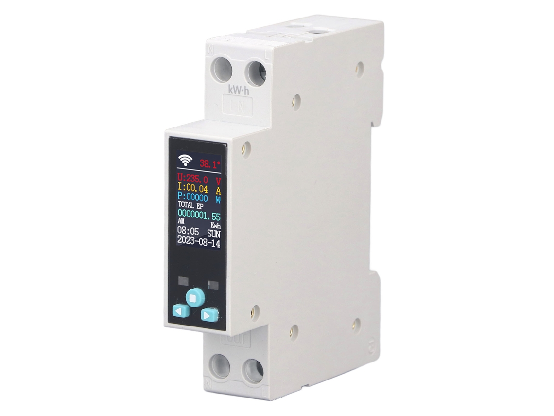 Interruptor De Circuito Inteligente Wifi Com Controle Remoto E Proteção De Tensão 90v-250v
