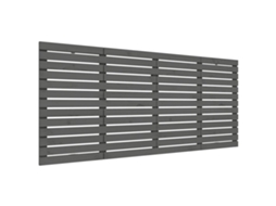 Cabeceira de Parede MAISON EXCLUSIVE em Madeira de Pinho Maciça Cinza (156x3x91,5 cm)