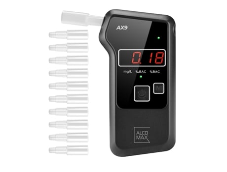 Bafômetro Eletroquímico Ax9 com Platinum METEO