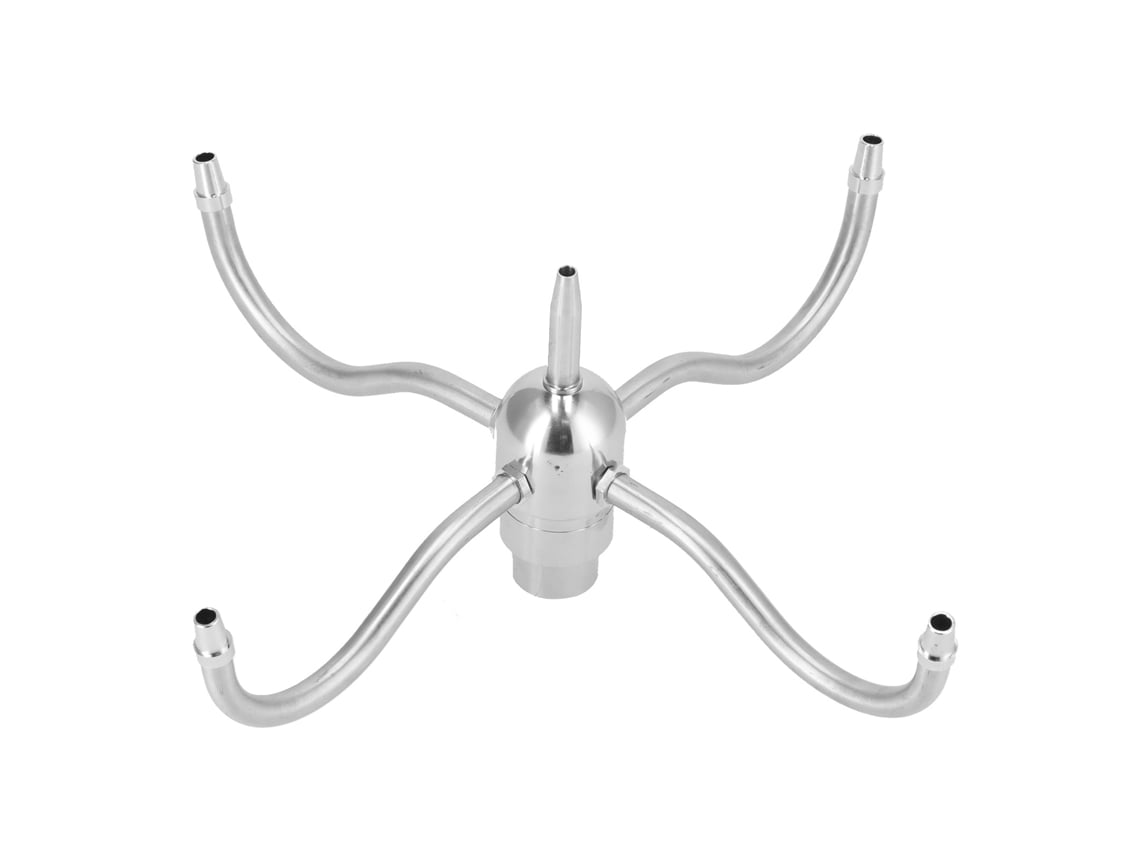 Bico Rotativo Dn25 G1 em Aço Inoxidável com 4 Braços S/MARCA
