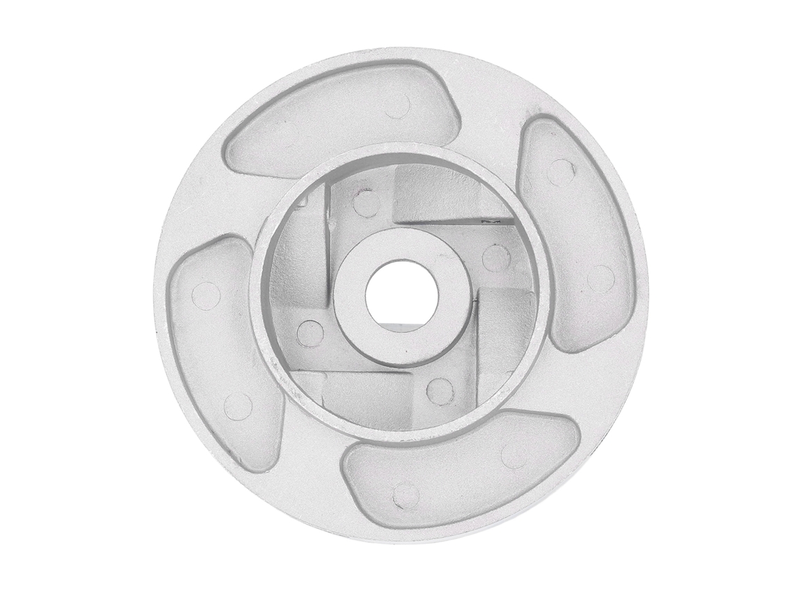 Laxiscreed Cabeça De Moinho De 4 Linhas Em Liga De Alumínio, Design Circular