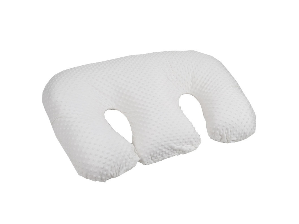 Almofada De Amamentação Ergonómica E Lavável, Algodão, Branco Elysve
