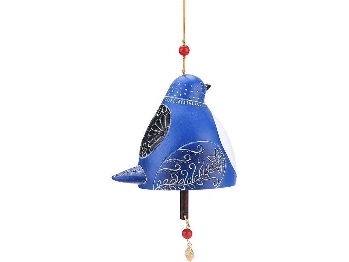 Sino De Vento Com Som De Pássaro Criativo Pingente Sino Decoração De Jardim