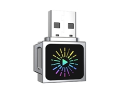 Adaptador 2 Em 1 Sem Fio Para Carplay E Android Auto, Mini Dongle Metálico Carplay Sem Fio Wifi 6, Plug And Play, Interface Usb-a.