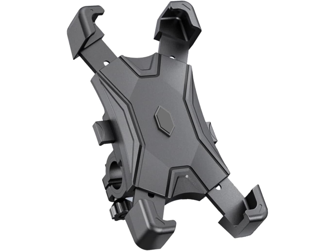 Suporte Universal para Celular de Bicicleta com 4 Garras para Guidão de Motocicleta e Patinete Elétrico, Ajustável JYTGALX (preto)