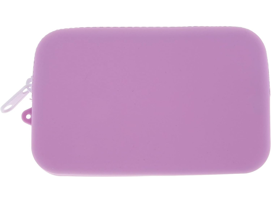 Bolsa De Armazenamento Compacta E Versátil Com Zíper De Silicone.