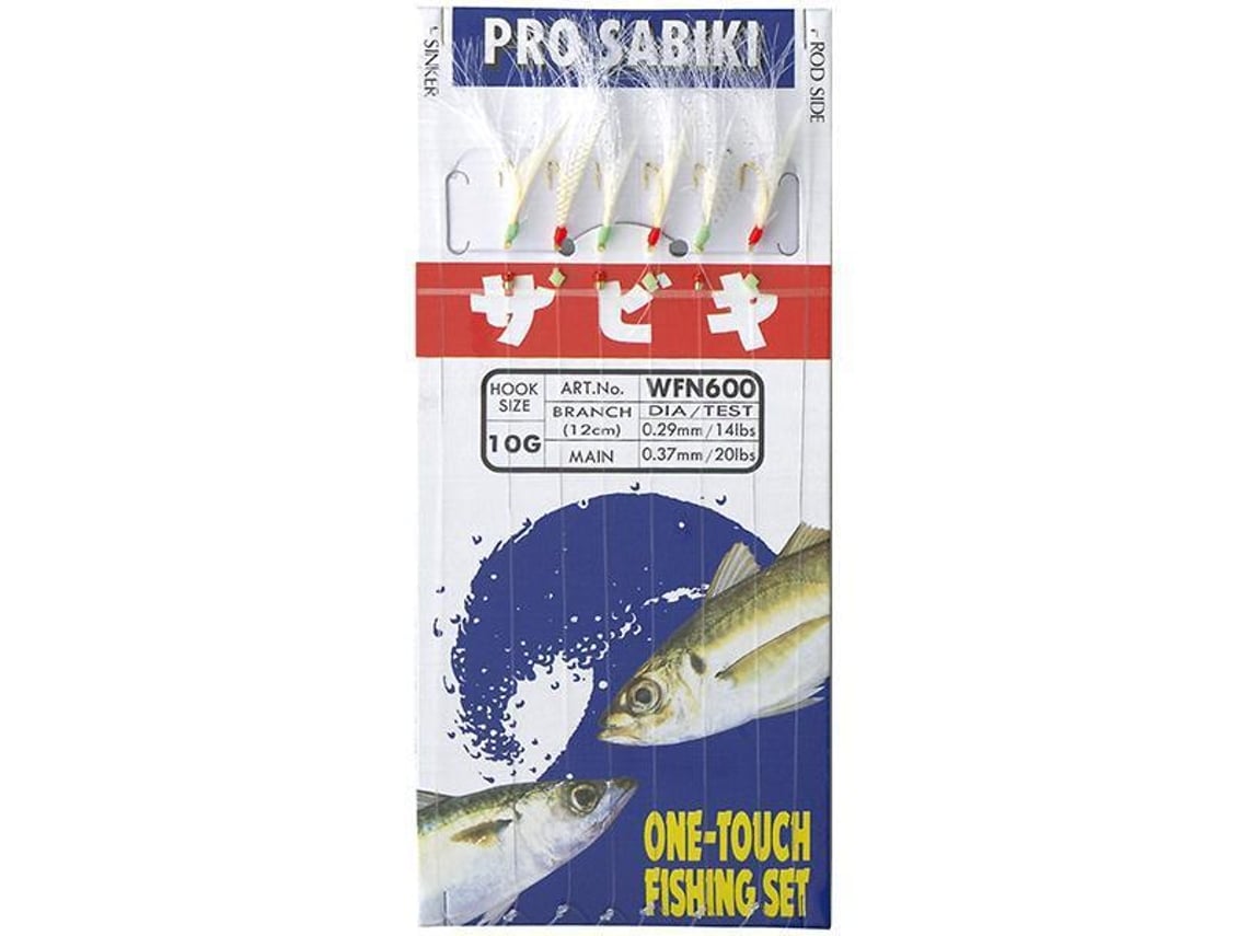 Amo Da Pesca PRO SABIKI 8G WYVK600FLR Di Yamashita - Per Pesce Hamo, Colore Argento - Foto 2