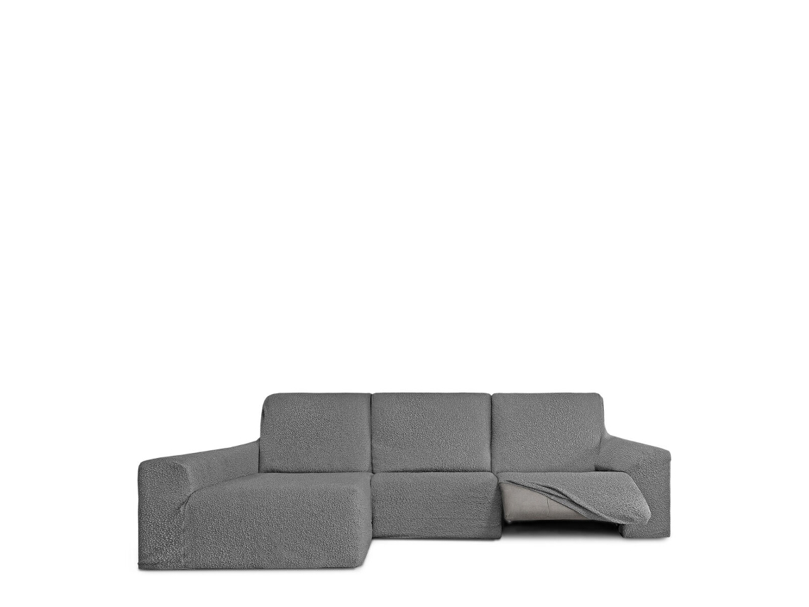 Capa para chaise longue de braço comprido esquerdo EYSA ROC Cinzento claro 180 x 120 x 360 cm