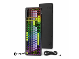Teclado Tri-modo Rgb Abs Verde