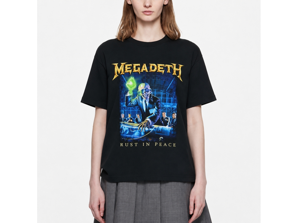 Megadeth Rust In Peace Track List T-shirt Classic Unisex Adults Size:xxl
