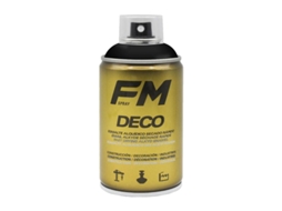 Pintura Spray Deco Negro Brillo 9005 250ml Bote Fm