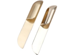 Puxador Dourado Para Porta De Guarda Roupa E Gaveta, 1 Peça 32mm