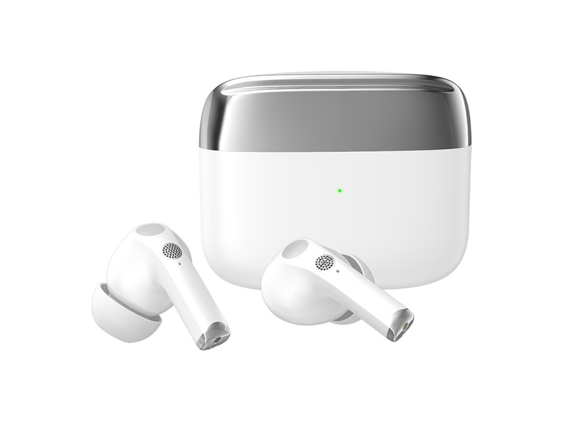 Fones De Ouvido Sem Fio Bluetooth, Bluetooth 5.0, Hifi Estéreo, Branco