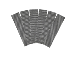 Pacote com 6 Filtros de Algodão para Ar Condicionado 21,5x5,3x0,5cm AQUAFORGE