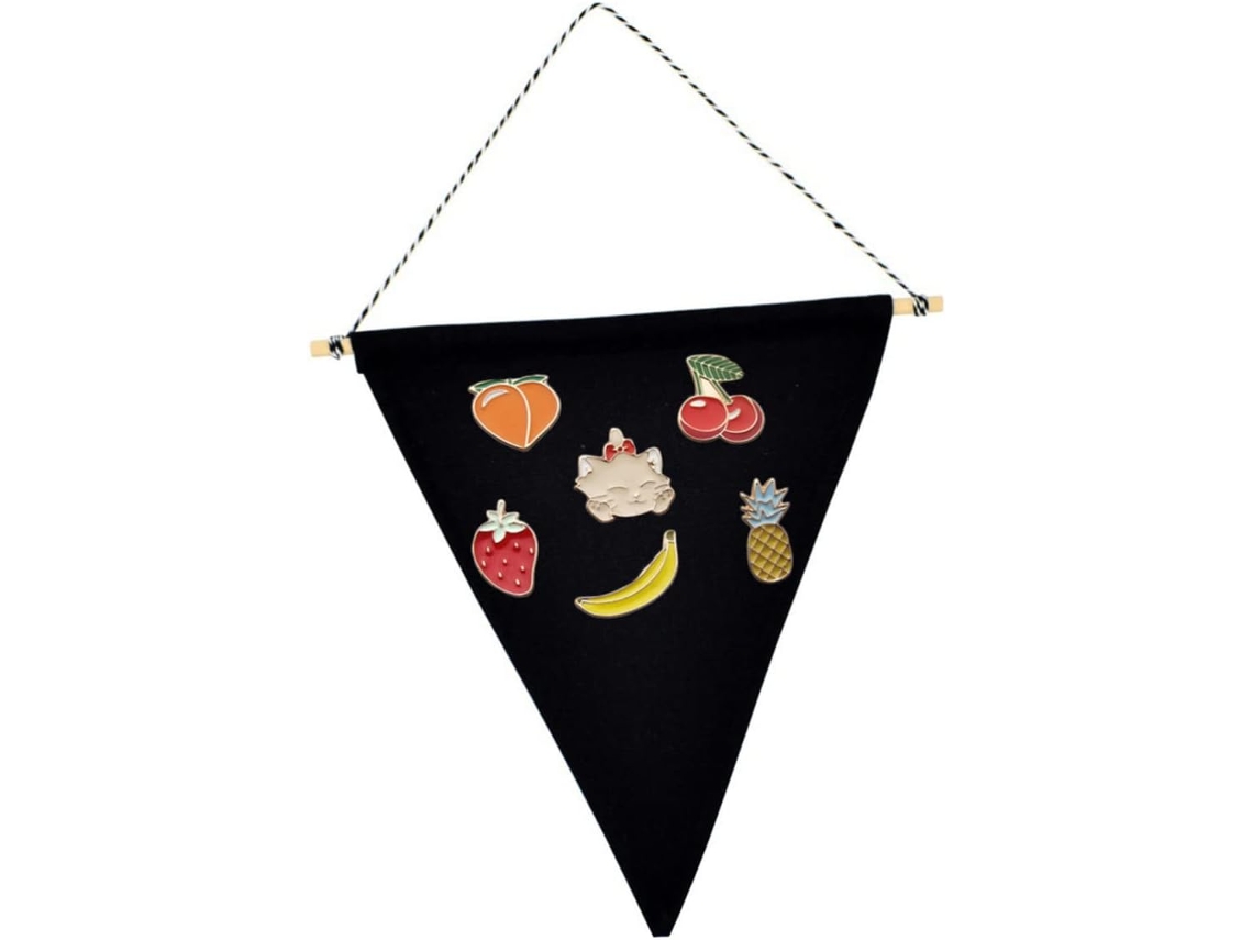 Conjunto De 2 Peças De Banner Para Pendurar Distintivos E Medalhas, Em