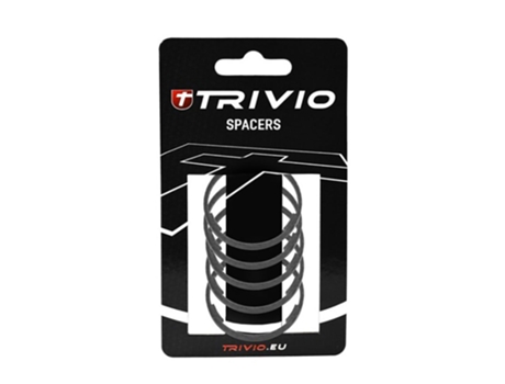 Trivio Carbon Ud 1-1/8 Headset Spacer 5 Units Transparente 5 mm