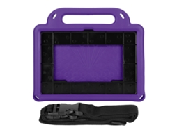 Capa Protetora Infantil À Prova De Choque Para Tablet Fire Hd 8 Plus 2020, Na Cor Roxa. Tuotuo
