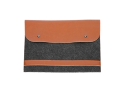 Manga Para Laptop De Duas Camadas, Capa Flip, Microfibra, Macbook Air/pro 13''.