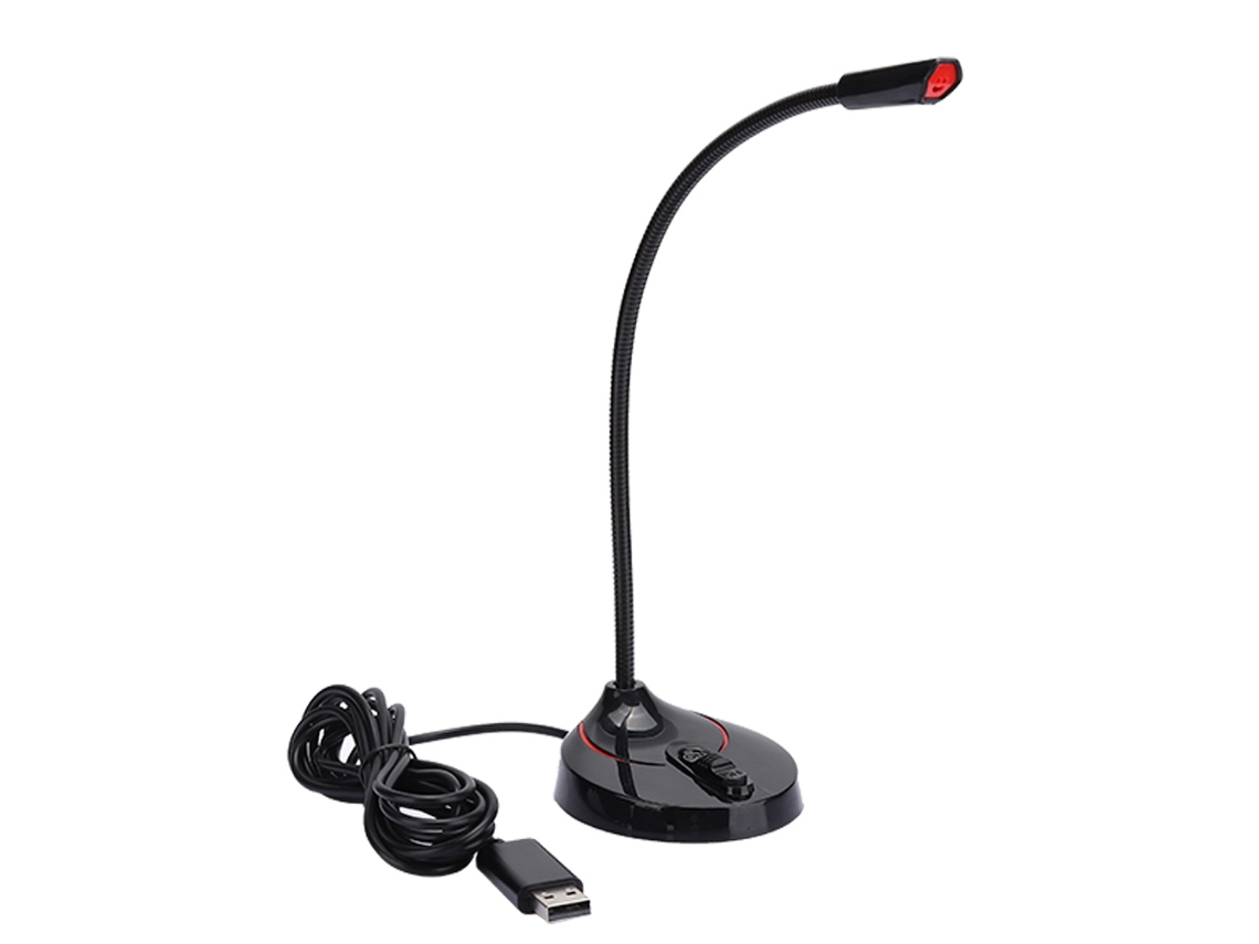 Microfone De Conferência Usb Com Captação De Som 360° Para Comunicação Clara Mesa De Trabalho