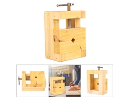 Grampo Profissional Para Entalhe Em Madeira Com Design Ergonômico, Mini Torno De Bancada Estabilidade Da Ferramenta Durante O Ent -aquaforge