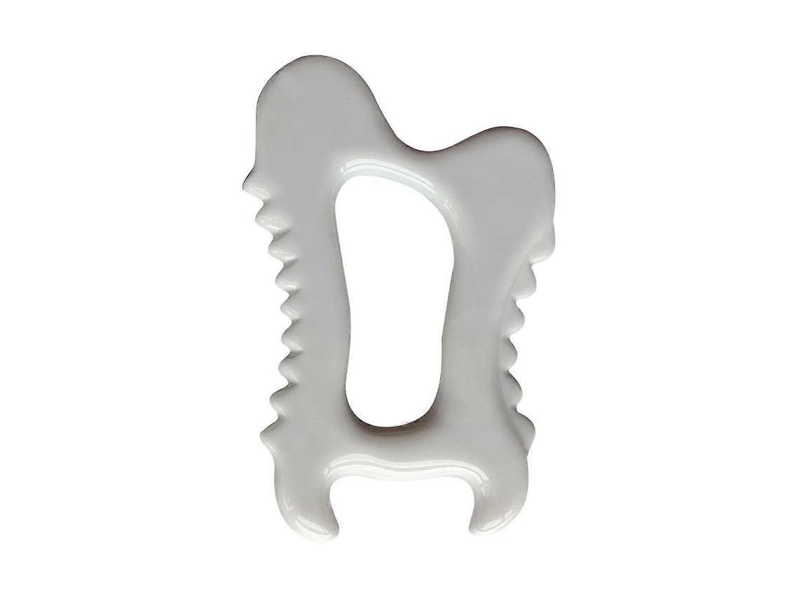 Ferramentas Faciais Guasha Masajeadores Tablero Raspador de Cerâmica para Estiramento Facial Slim Mer Reduzir Puffi GOKOCO