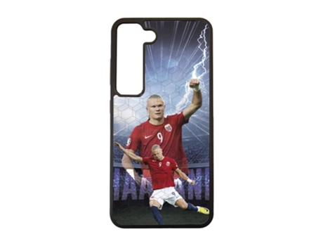 Capa Oficial Protetor para Samsung Galaxy S23 PHONECASES3D Pele Sintética Preto