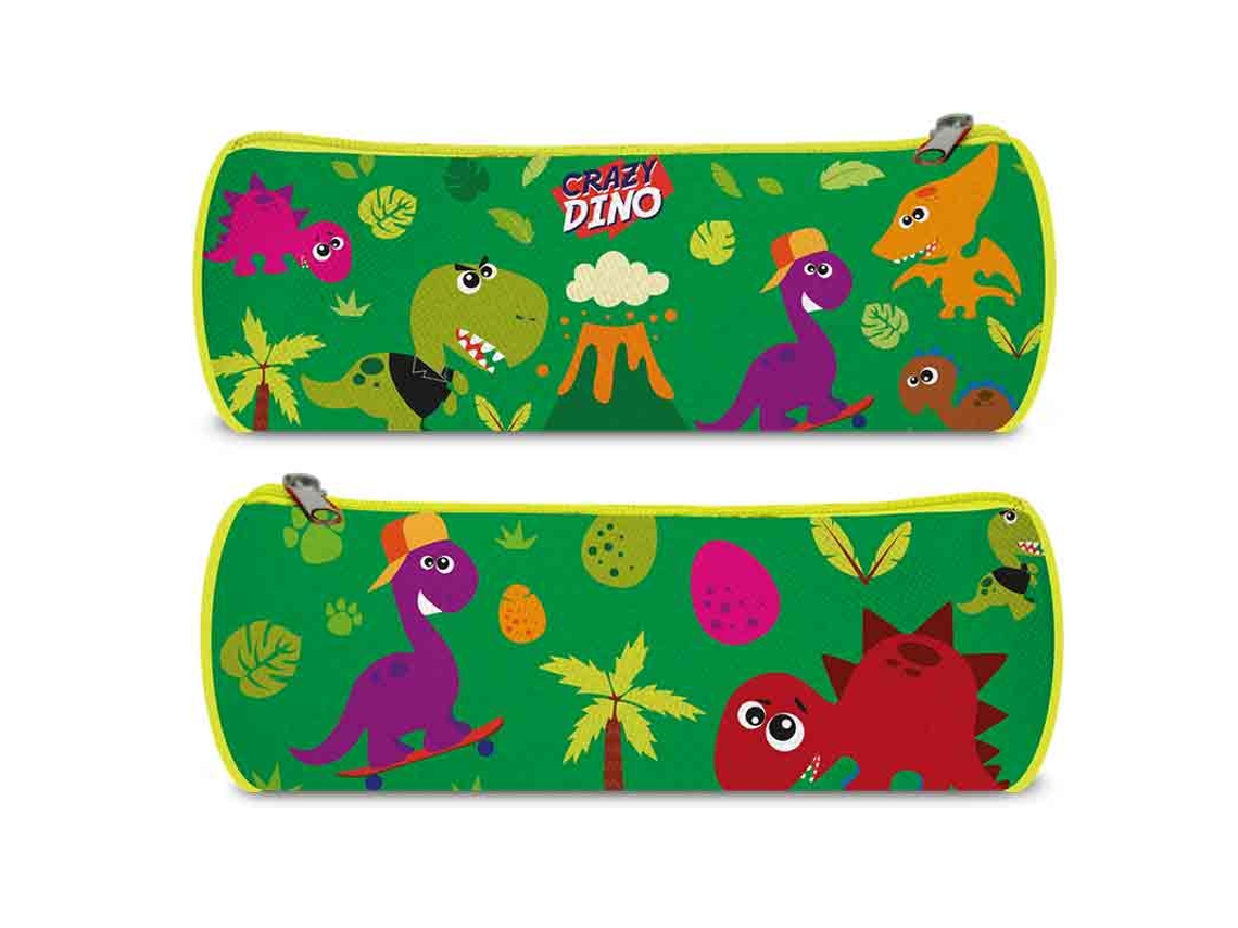 Estojo Crazy Dino 22 Cm