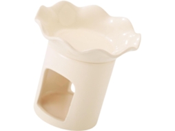 Queimador De Óleos Essenciais Em Cerâmica Em Formato De Flor, Ideal Para Aromaterapia, Perfumes, Decoração