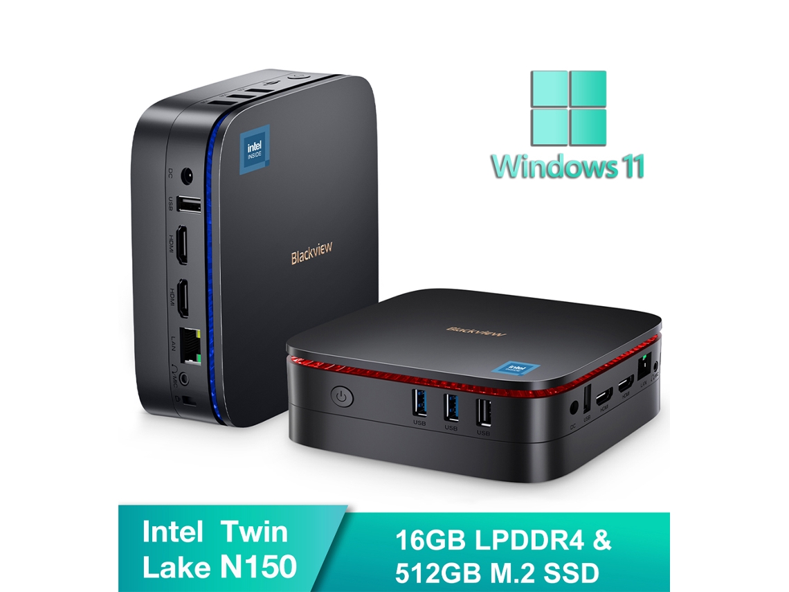 Mini PC Blackview Mp60 - Intel Twin Lake N150 - 16 GB - 512 GB