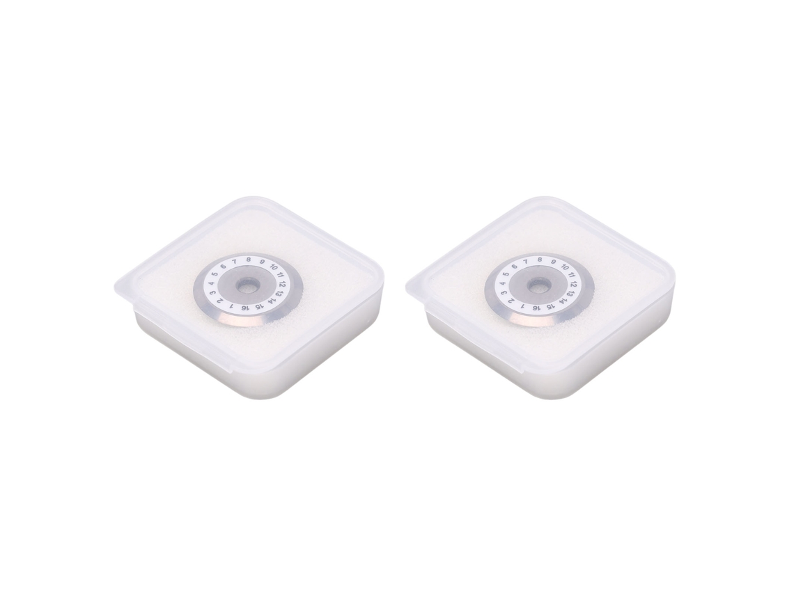 Yuru Lâmina de Cortador de Fibra Óptica 22mm de Alta Precisão em Aço Tungstênio
