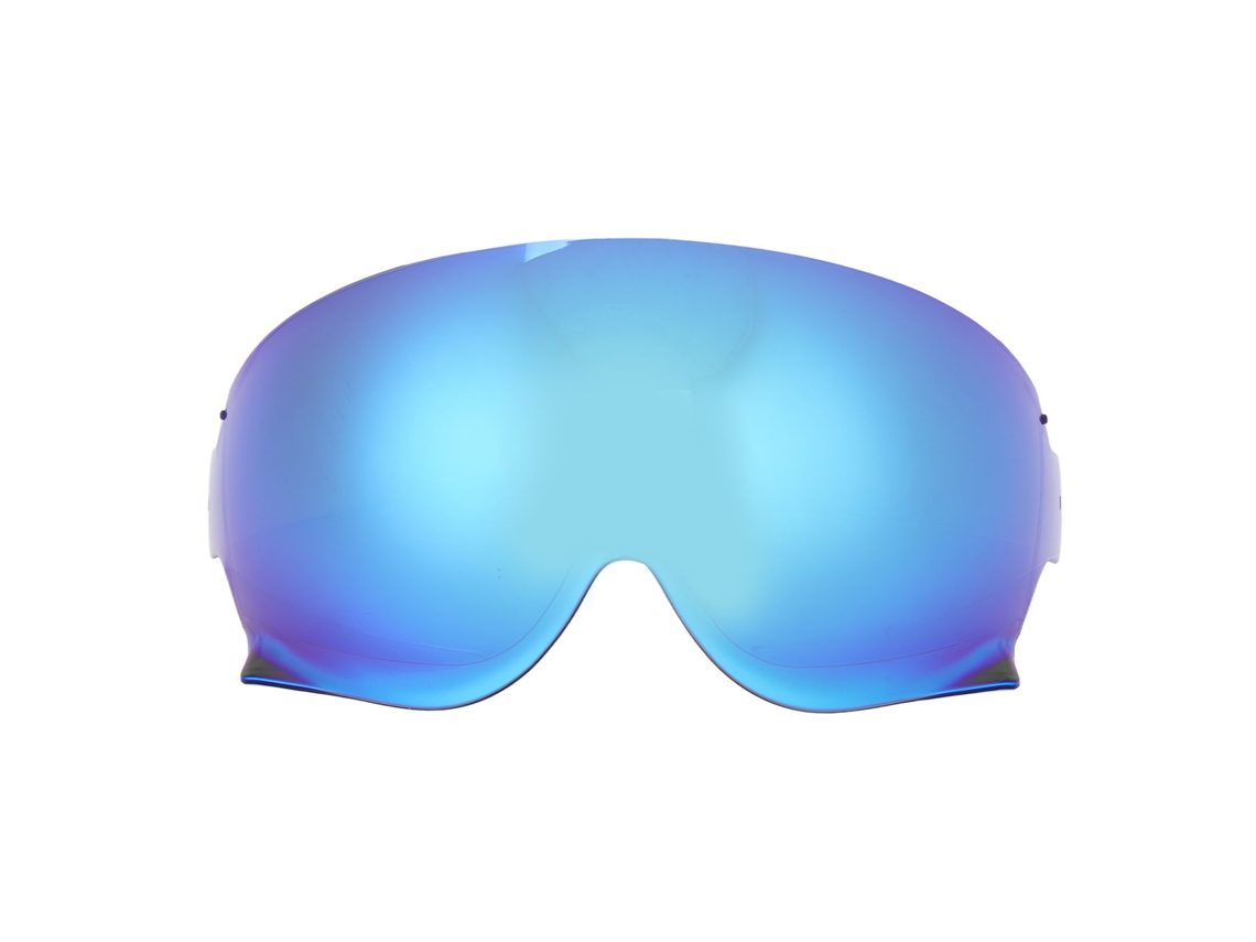 Lente de capacete de motocicleta pc proteção uv reposto para jo ex zero cj 3 capacete revo chá escuro azul