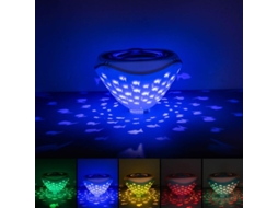 2026-luz Led Sumergible Flotante Rgb Para Bañera Con 6 Modos De Luz Disco Impermeable