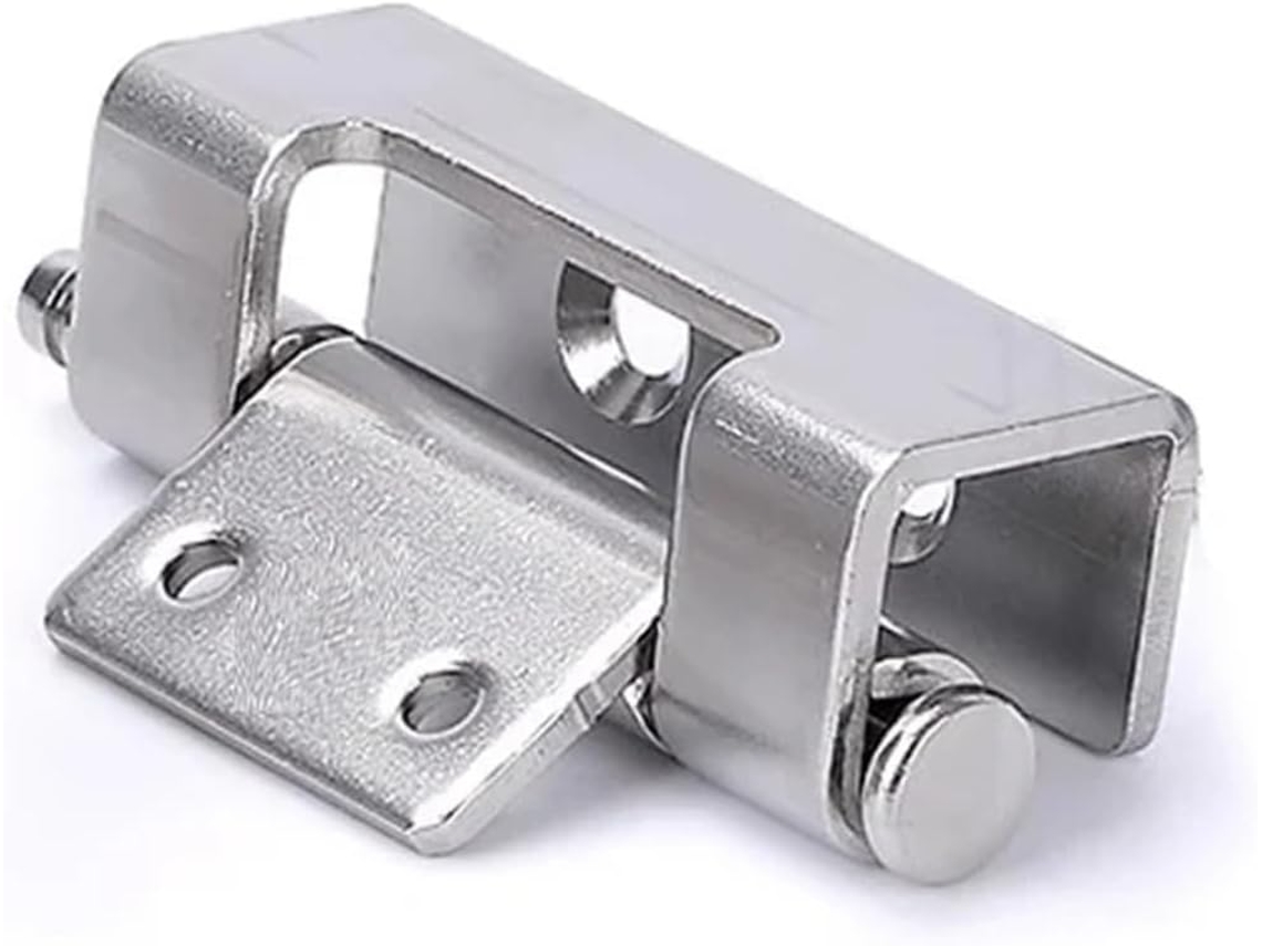 Dobradiças Industriais Em Aço Inoxidável 304, Modelo Para Portas De Armários Elétricos 4 Peças Aço Inoxidável