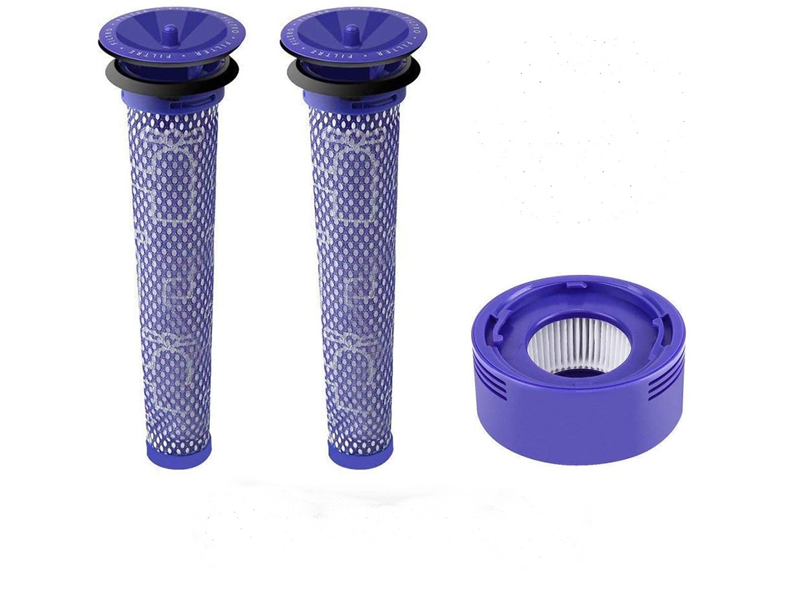 Para Dyson 2pc V7 V8 Filtro de Substituição E Pré-filtro Para Dyson V8 V7 Pré-filtro Pré-filtro Do Motor Zeuxo