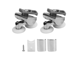 Rodas para Porta de Chuveiro 23mm com Rolamento Suave e Durável em Aço Inoxidável + Náilon S/MARCA