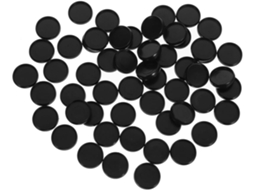 100 Peças Lot De Reliure Ronds En Plastique Noir Para Álbuns Fotos - Design Criativo E Reliure Flexível