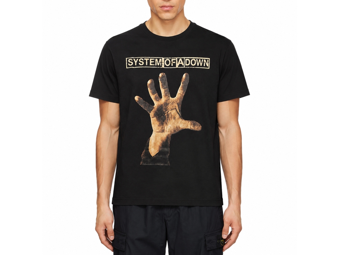 System Of A Down Hand T-shirt Unisex Adults Size:s