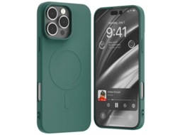 Capa Magsafe para iPhone 16 Pro Max MERCURY Silicone Verde