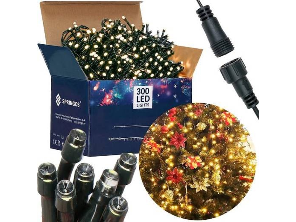 Cadeia de Luz Led 19,5 M