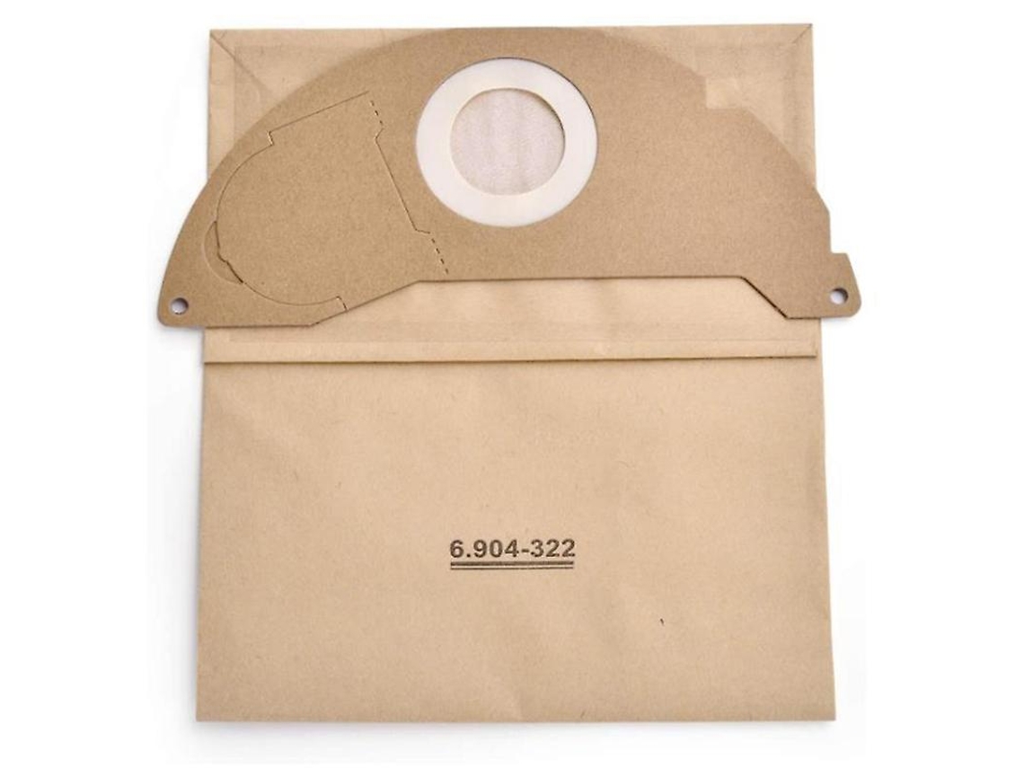 10 Pçs Filtro de Vácuo Saco de Pó para Aspirador de Pó Karcher A2004 Wd2