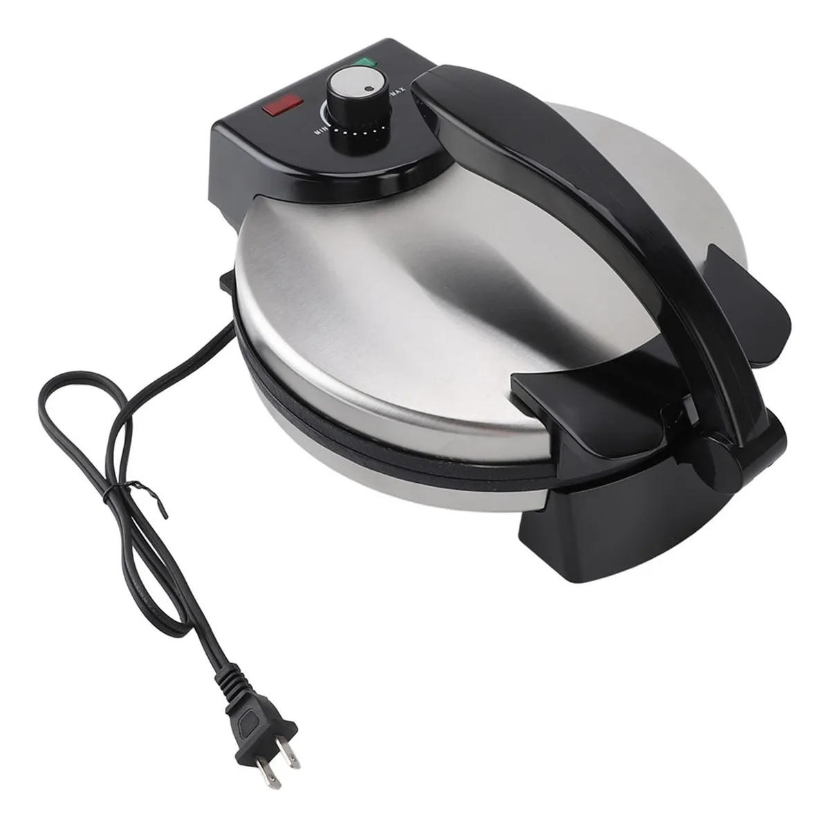 Máquina De Fazer Tortilhas Elétrica De 10 Polegadas, Chapati Antiaderentevayotoy